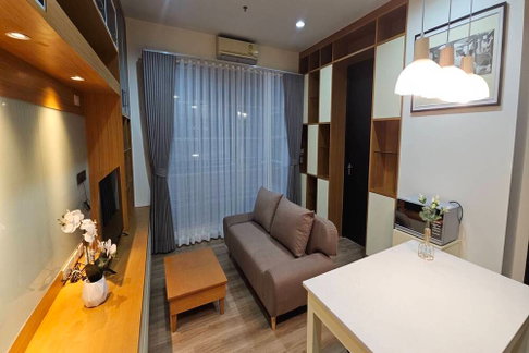 🔥 For Rent !!🔥 Baan Klangkrung Siam - Pathumwan, 1 bedroom, 1 bathroom, big size !! Code C20230107321 furnished, ready to move in📣📣
