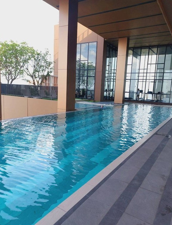 รูป Pet Friendly ตกแต่งสวยใกล้ MRT พหลโยธิน 230 ม. ห้าแยกลาดพร้าว Metris District Ladprao ชั้น 15 25 ตร.ม. 1 ห้องนอน  - รูปที่ 13/15