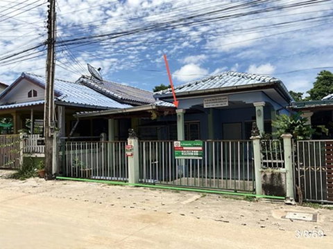 บ้านเดี่ยว 39.7 ตร.วา พัฒธา บ้านฉาง ระยอง 1.1M