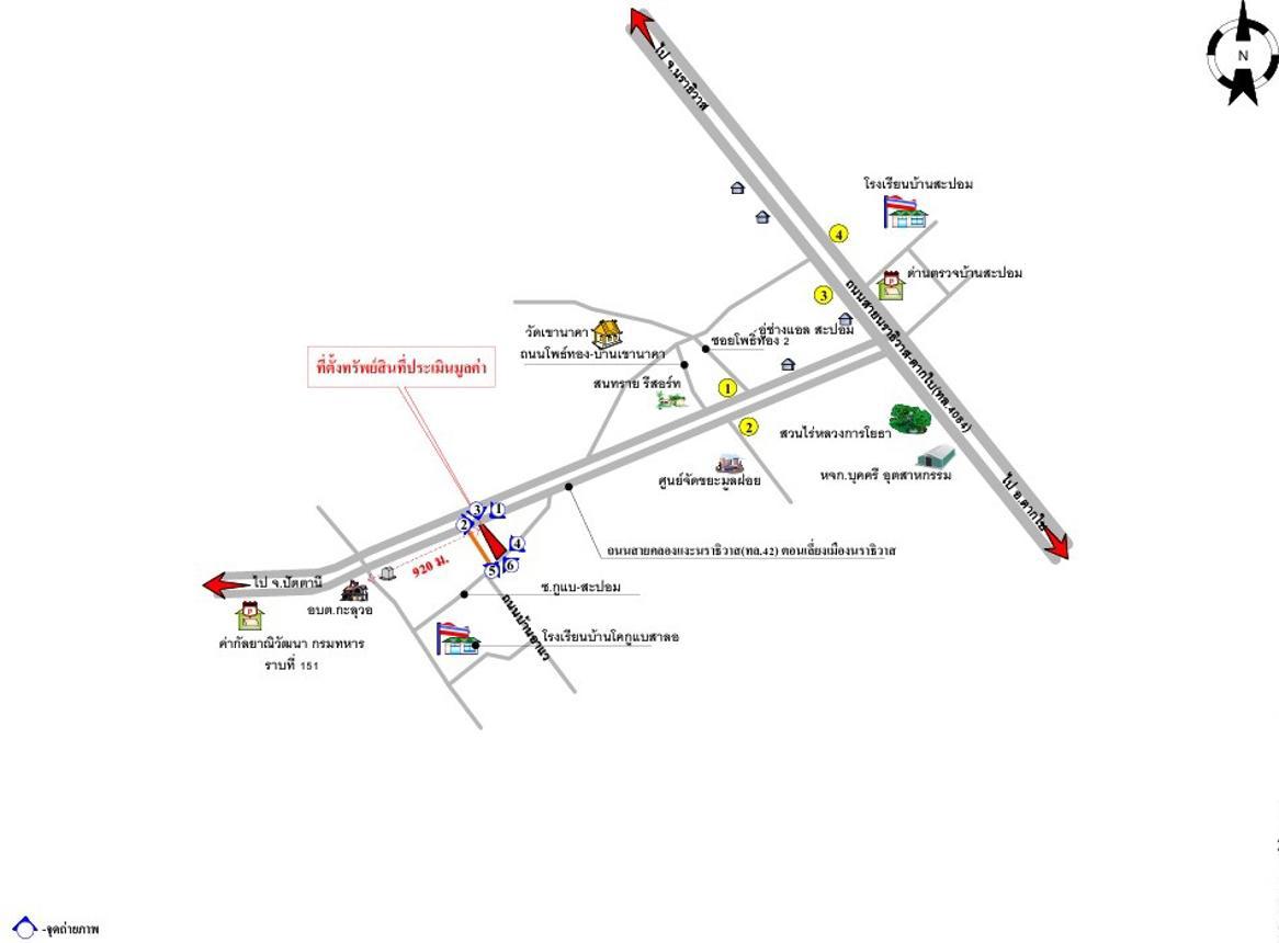 picture LAND 4183 Sq.w. Muang Narathiwat Narathiwat for 3.2M - 14/15