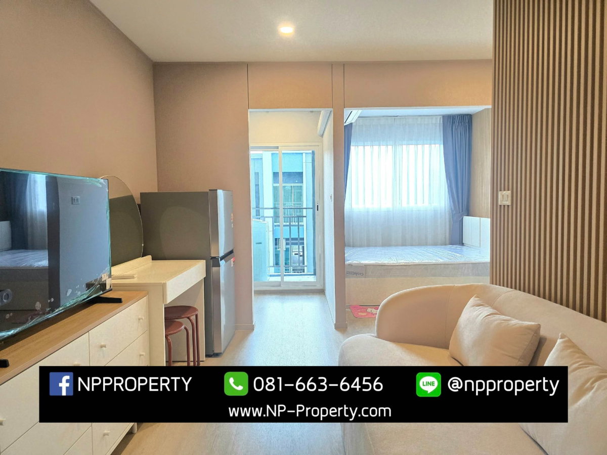 รูป อีกหนึ่งห้องที่สวยที่สุดของ EARN อมตะนคร! 😍🏡  💰 เช่าเพียง 7,500 บาท/เดือน - รูปที่ 3/11
