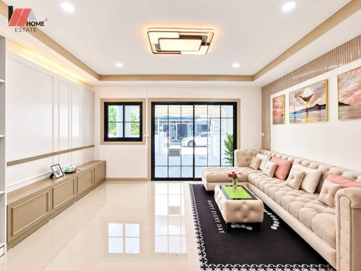 รูป หมู่บ้านนิวเวิลด์วิลล์ (บางบัวทอง - ละหาร) รีโนเวทใหม่ทั้งหลัง สวยพร้อมเข้าอยู่ - รูปที่ 10/31