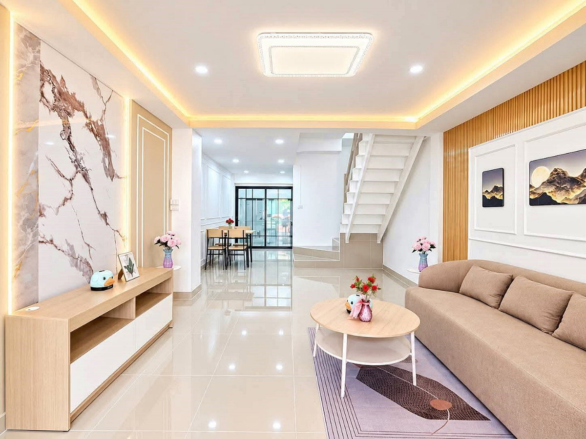 รูป DEE. บ้านสวย อยู่ถนนเมน ใกล้คลังเซเว่น #หมู่บ้านนครทอง ปาร์ค วิว 3 ติดถนนบางบัวทอง – สุพรรณบุรี ใกล้ตลาดสมบัติบุรี - รูปที่ 8/24