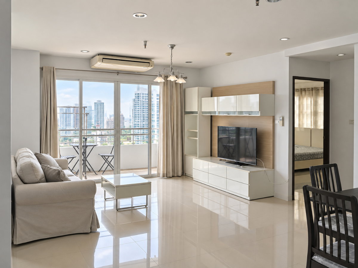 รูป Top View Tower 2BR ทองหล่อ 97 ตร.ม. ชั้น 23 ต่ำกว่าตลาด 9.21% - U564814 - รูปที่ 2/11