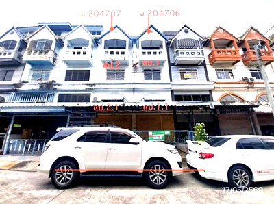 Shophouses for sale วิทยาลัยการชลประทาน : SHOP HOUSE 36.8 Sq.w. Muang Nonthaburi Nonthaburi for 5.6M