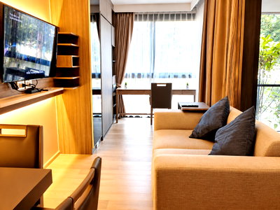 ขายคอนโด : ขายด่วนคอนโดทองหล่อ 1BR ใกล้ BTS 350 ม. | มีผู้เช่าแล้ว ROI 4.40% ฿5.45M - U6612559