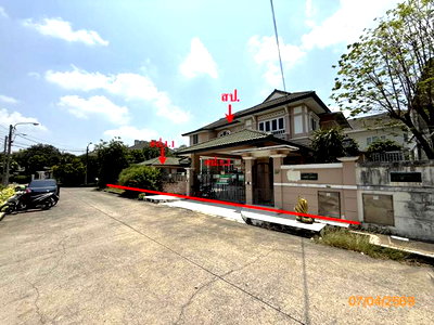 บ้านเดี่ยว MRT ไทรม้า : บ้านเดี่ยว 130.5 ตร.วา มณียา มาสเตอร์พีซ เมืองนนทบุรี นนทบุรี 13.3M