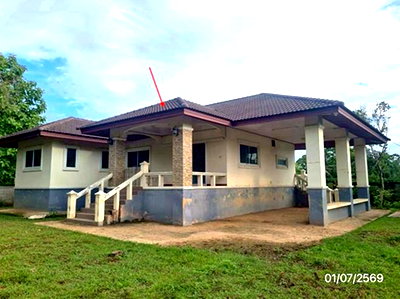 บ้านเดี่ยว เชียงราย : บ้านเดี่ยว 334 ตร.วา พญาเม็งราย เชียงราย 2.3M