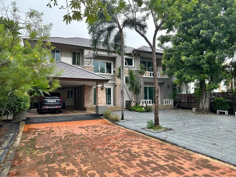 R3161 ให้เช่าบ้านเดี่ยว 2 ชั้น หมู่บ้านณุศาศิริบางนา (ว่างค่ะ) ใกล้เมกะบางนา สนามบินสุวรรณภูมิ