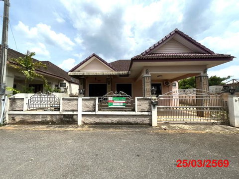 บ้านเดี่ยว 68.4 ตร.วา ทรัพย์ไพบูลย์ เมืองสุราษฎร์ธานี สุราษฎร์ธานี 2.5M