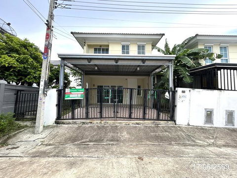 บ้านเดี่ยว 36.2 ตร.วา บ้านพฤกษา 114/1 เทพารักษ์-เมืองใหม่ โครงการ 1 บางบ่อ สมุทรปราการ 3.4M