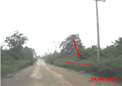 ที่ดินว่างเปล่า 579 ตร.วา โครงการบ้านสวนอรุณรุ่ง เมืองลำปาง ลำปาง 1M