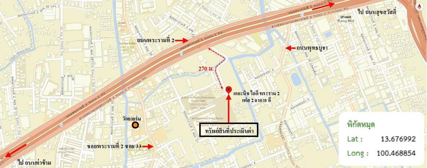 รูป คอนโดมิเนียม 34.91 ตร.ม. เดอะนิช ไอดี พระราม 2 เฟส 2 เขตจอมทอง กรุงเทพมหานคร 1.9M - รูปที่ 26/27