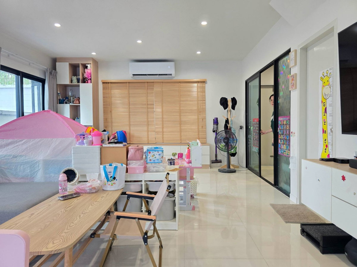 รูป ราคาเพียง 3.69 ล้านบาท — บ้านแต่งครบ ต่อเติมจัดเต็ม พร้อมอยู่! 🔥🔑🏘️ หมู่บ้านศุภาลัย เบลล่า บ้านสวน–เศรษฐกิจ - รูปที่ 10/28