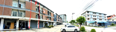 Shophouses for sale Wat Manorom School : SHOP HOUSE 18.1 Sq.w. Si Racha Chonburi for 3.6M