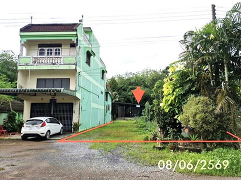 บ้านเดี่ยว 86 ตร.วา ทุ่งสง นครศรีธรรมราช 1.2M