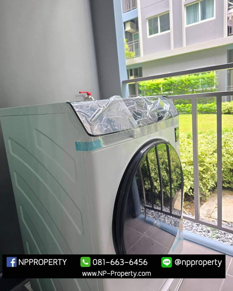 รูป 🔥🌿 ชั้น 1 วิวสวน + เครื่องซักผ้าฝาหน้า…7,000 บาท/เดือน! 🧺🏡✨ - รูปที่ 3/10
