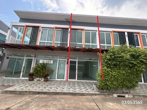 อาคารพาณิชย์ 16 ตร.วา ซี-สแควร์ พลาซ่า มอลล์ โชคชัย นครราชสีมา 2.3M