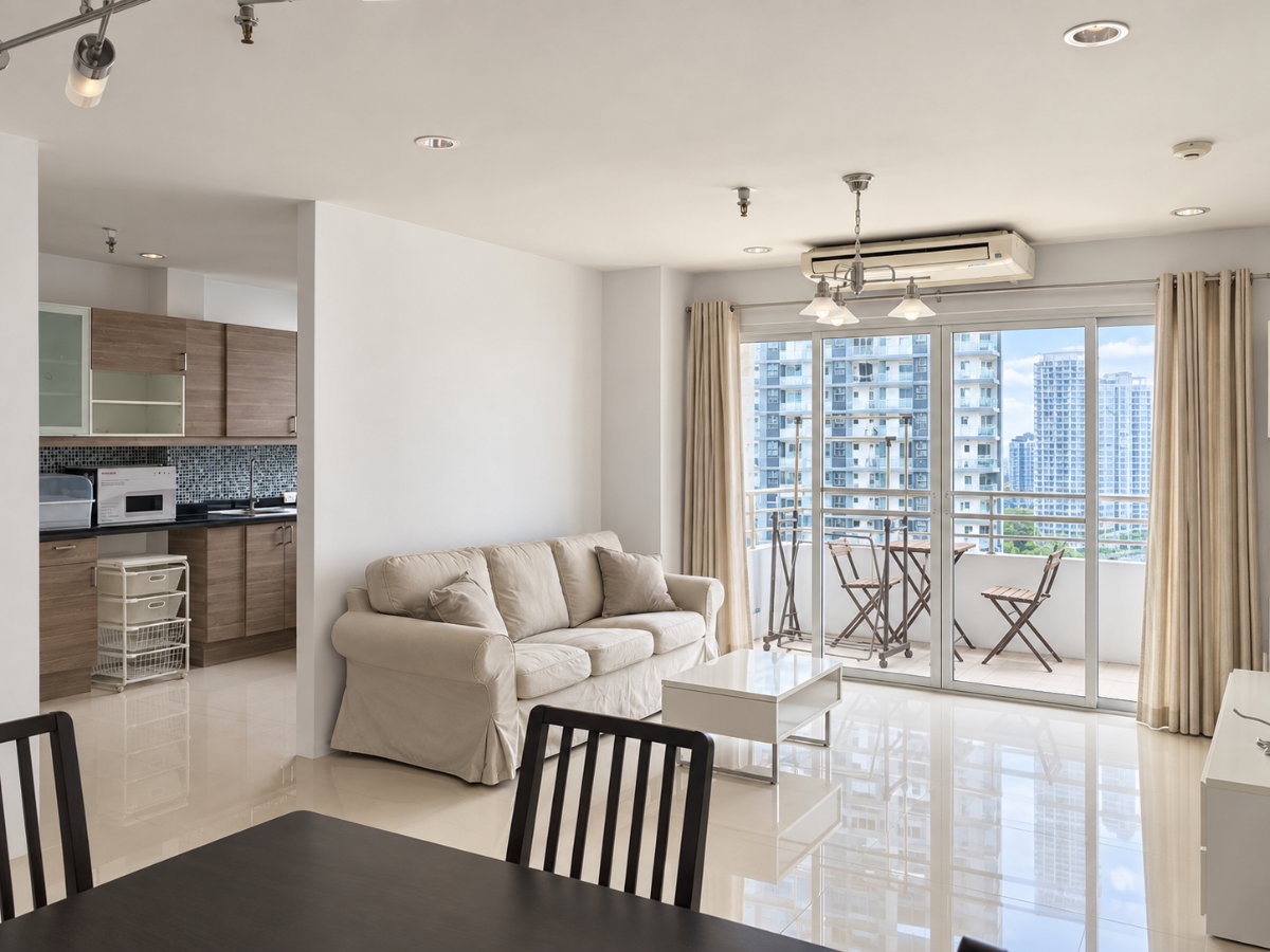 รูป Top View Tower 2BR ทองหล่อ 97 ตร.ม. ชั้น 23 ต่ำกว่าตลาด 9.21% - U564814 - รูปที่ 1/11