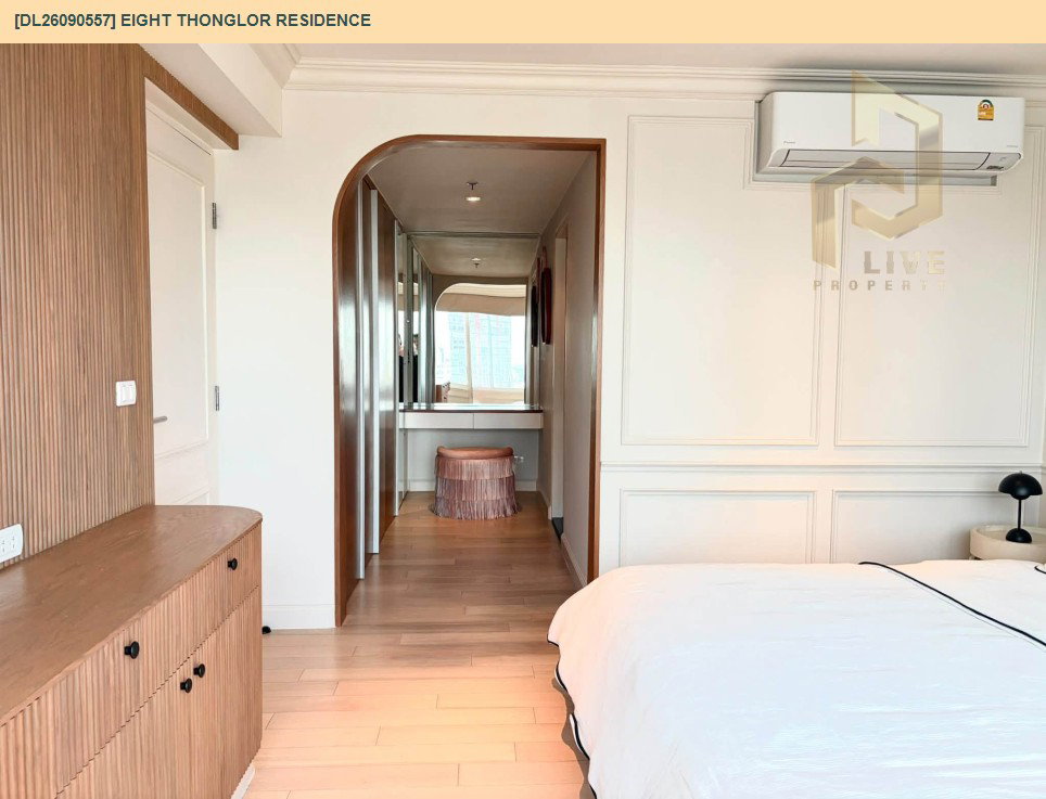 รูป DL26090557 ให้เช่าคอนโด เอท ทองหล่อ เรสซิเดนซ์ (Eight Thonglor Residence) ใกล้ BTS ทองหล่อ พร้อมเข้าอยู่ โทรด่วน 0653619502 LineID @952jdxxk - รูปที่ 6/16