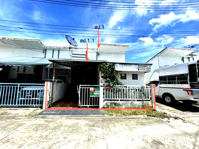 Townhouses for sale Chonburi : TOWN HOUSE 23.9 Sq.w. Bang Lamung Chonburi for 1.1M