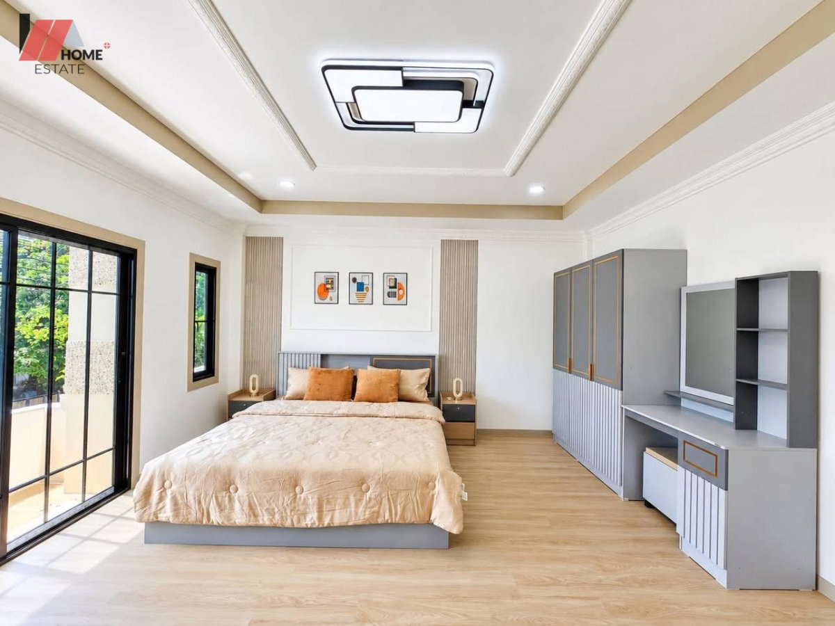 รูป หมู่บ้านนิวเวิลด์วิลล์ (บางบัวทอง - ละหาร) รีโนเวทใหม่ทั้งหลัง สวยพร้อมเข้าอยู่ - รูปที่ 24/31
