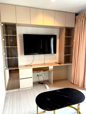 Condos for rent : MN009852 | 1Bed | 1Bath | MRT Phra Ram 9 | 29sqm | THB 18,000/mo | Fl.12 — Life Asoke Rama 9 Bangkok