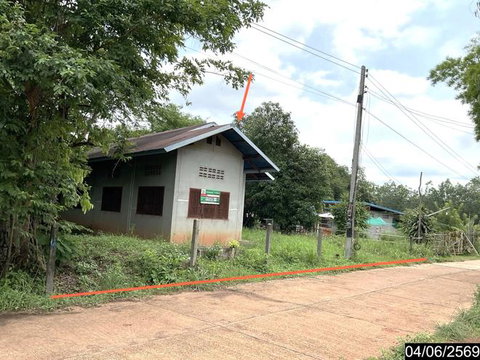 บ้านเดี่ยว 195 ตร.วา ศรีวิไล บึงกาฬ 1.2M