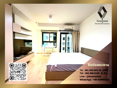 Condos for rent : Condo near Sathorn, BTS Wongwian Yai : Condo IDEO Sathorn - Wongwian Yai for rent 14,500 per month only!!