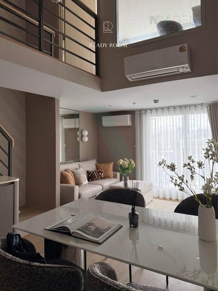 รูป 🔺 ให้เช่าคอนโด คัลเจอร์ จุฬา อาคาร 1 ชั้น 23 Duplex 2 ห้องนอน ขนาด 57 ตรม ใกล้ สามย่าน มิตรทาวน์ - รูปที่ 5/8