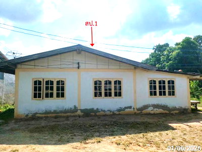 บ้านเดี่ยว ร้อยเอ็ด : บ้านเดี่ยว 51 ตร.วา จังหาร ร้อยเอ็ด 312,000