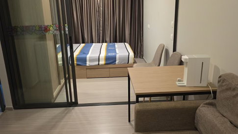 เดอะไพรเวซี่ S101 | อบอุ่น 26 ตร.ม. หน่วย 1BR (700 ม. ถึง BTS ปุณณวิถี) ค่าเช่า: 12,000 บาท / เดือน