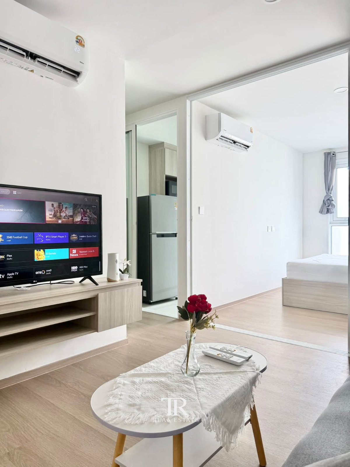 Condo for Rent – The Origin Phahol 57  | 1 Bed | 1 Bath | 28 sqm | Floor 7 | BTS Phaholyothin 59 | 💰15,500 THB/month | LINE: @979ywrvr | Ref: PK0221