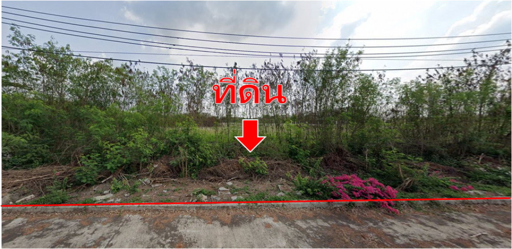 รูป ขายที่ดิน หมู่บ้าน กฤษดานคร 25 ซ. ประชาร่วมใจ 31 มีนบุรี 352 ตรว ใกล้สนามกอล์ฟธานนท์กอล์ฟวิว เหมาะสร้างบ้าน - รูปที่ 3/5