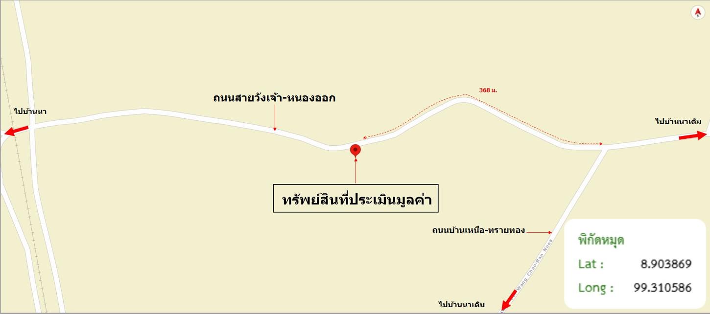 รูป ที่ดินว่างเปล่า 321.8 ตร.วา บ้านนาเดิม สุราษฎร์ธานี 547,000 - รูปที่ 24/25