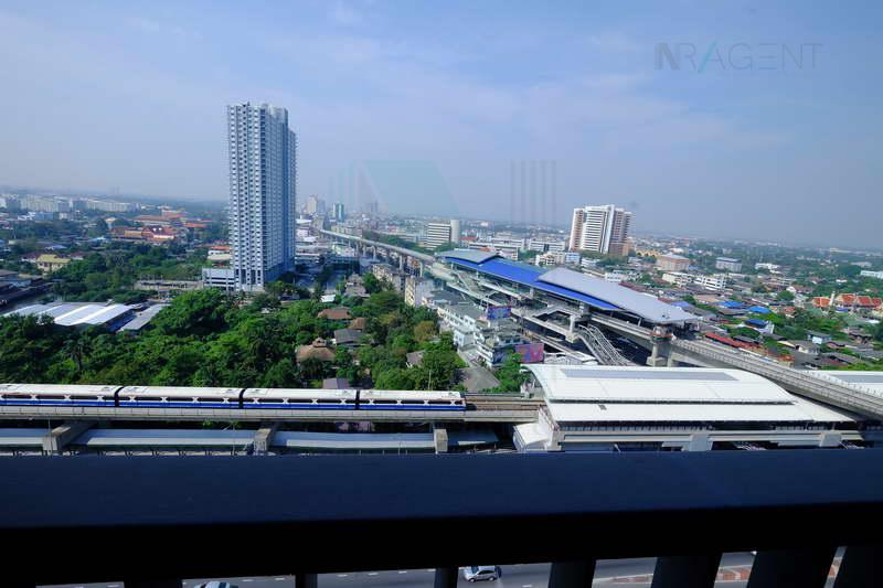 รูป 🚩 ให้เช่าคอนโด เดอะ เพรสซิเดนท์ สาทร-ราชพฤกษ์ อาคาร 1 ชั้น 18 2 ห้องนอน ขนาด 50.00 ตรม ใกล้ Metro West Town - รูปที่ 8/8