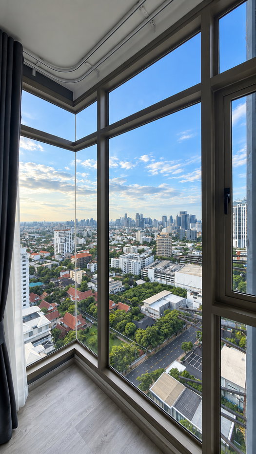 รูป เจ้าของปล่อยเอง Nordic Minimal Style | Fully Furnished | Ready to Move-in | Ekkamai | High Floor | 35+ sqm - รูปที่ 13/36