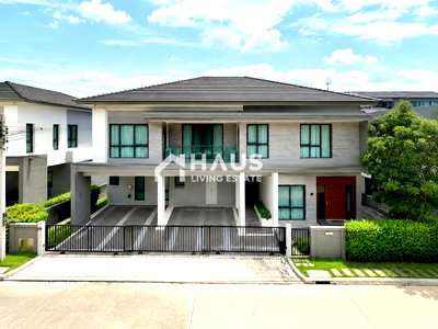 บ้านเดี่ยว วิทยาลัยพยาบาลบรมราชชนนีศรีธัญญา : ✨ ใหม่แกะกล่อง พร้อมบิ้วอินและเฟอร์นิเจอร์ หน้าบ้านไม่ชนใคร ส่วนกลางระยะเดิน 🔥 ขายบ้านเดี่ยว เดอะ ซิตี้ ติวานนท์ - งามวงศ์วาน 🔥 / 6 ห้องนอน #HNGM099