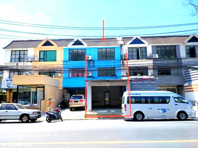 Shophouses for sale Phuket : SHOP HOUSE 31.1 Sq.w. Muang Phuket Phuket for 8.6M