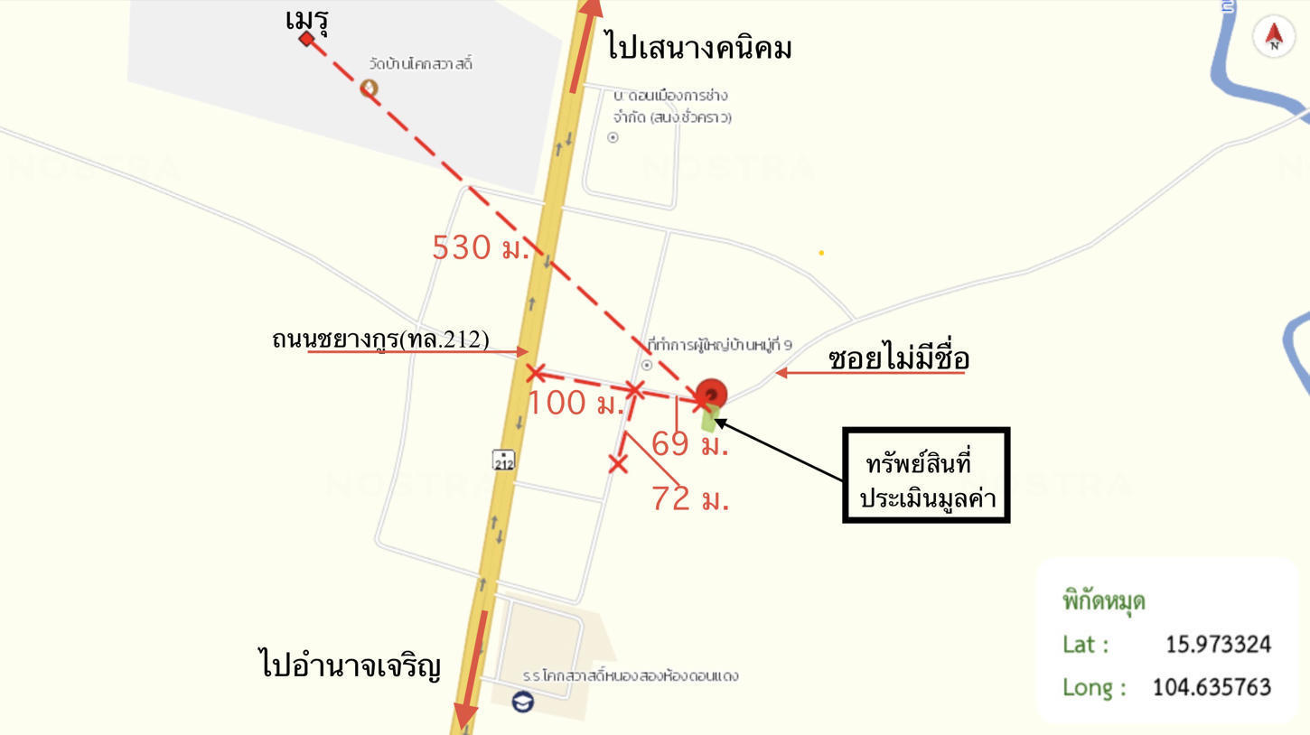 รูป บ้านเดี่ยว 72 ตร.วา เมืองอำนาจเจริญ อำนาจเจริญ 911,000 - รูปที่ 30/31