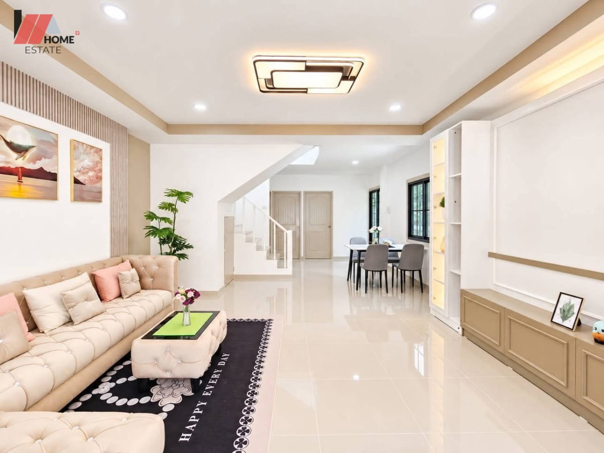 รูป หมู่บ้านนิวเวิลด์วิลล์ (บางบัวทอง - ละหาร) รีโนเวทใหม่ทั้งหลัง สวยพร้อมเข้าอยู่ - รูปที่ 9/31