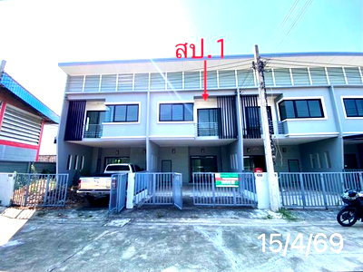 Townhouses for sale Makro Bangbuathong : TOWN HOUSE 18.6 Sq.w. Bang Bua Thong Nonthaburi for 2.1M