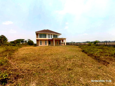 บ้านเดี่ยว พะเยา : บ้านเดี่ยว 1290 ตร.วา แม่ใจ พะเยา 4.6M