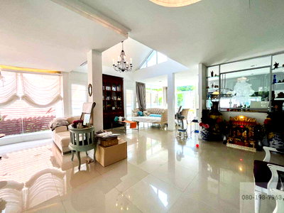 บ้านเดี่ยว ถนนราชพฤกษ์ : ขาย บ้านเดี่ยว หมู่บ้าน The Estana Rama 5 ใกล้ มหาวิทยาลัยราชพฤกษ์ และ The Walk 77 ตรว 2 ชั้น