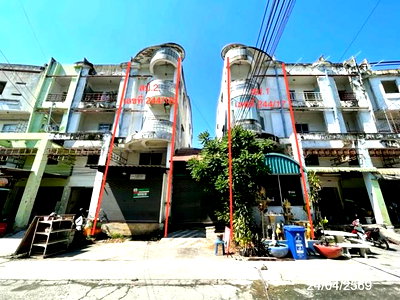 Shophouses for sale Samut Prakarn : SHOP HOUSE 36 Sq.w. Bang Sao Thong Samut Prakarn for 4M