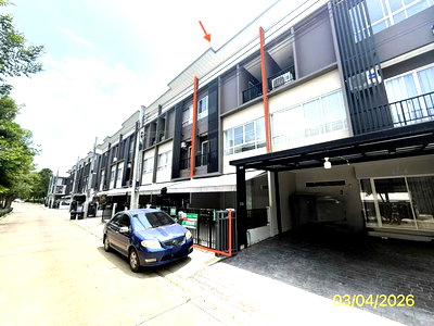 Townhouses for sale Makro Bangbuathong : TOWN HOUSE 21.3 Sq.w. Bang Bua Thong Nonthaburi for 3.3M
