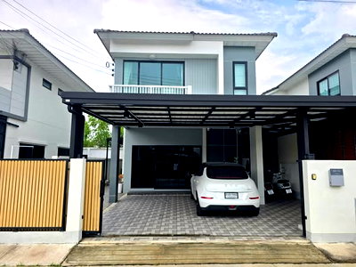 บ้านแฝด บ้านสวน : ราคาเพียง 3.69 ล้านบาท — บ้านแต่งครบ ต่อเติมจัดเต็ม พร้อมอยู่! 🔥🔑🏘️ หมู่บ้านศุภาลัย เบลล่า บ้านสวน–เศรษฐกิจ