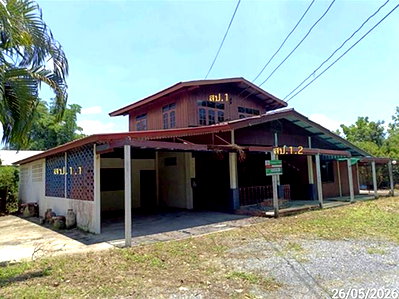 บ้านเดี่ยว โพนทอง ร้อยเอ็ด : บ้านเดี่ยว 372 ตร.วา โพนทอง ร้อยเอ็ด 2.2M