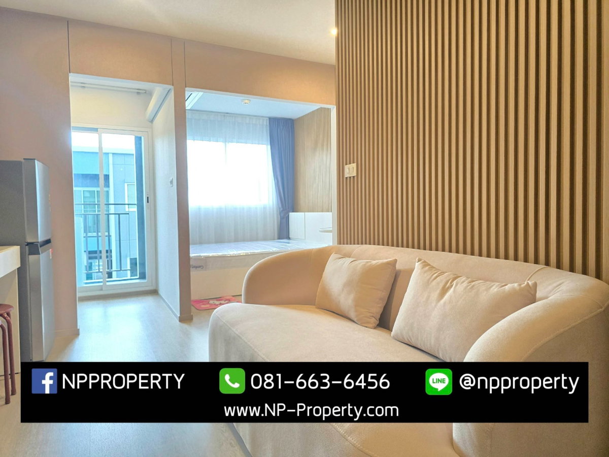 รูป อีกหนึ่งห้องที่สวยที่สุดของ EARN อมตะนคร! 😍🏡  💰 เช่าเพียง 7,500 บาท/เดือน - รูปที่ 2/11