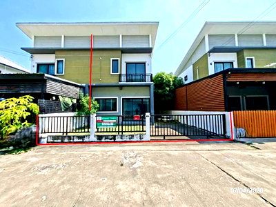 บ้านเดี่ยว ปทุมธานี : บ้านเดี่ยว 36 ตร.วา ทรัพย์ธานี 5 ธัญบุรี ปทุมธานี 1.9M